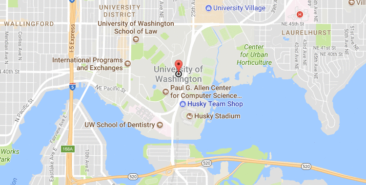 UW Seattle Map