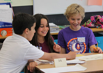 students plan debate